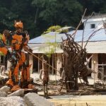 Transformers at timber yard and gallery - San Bao, Jingdezhen - Deanna Roberts