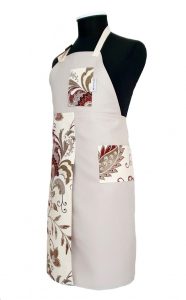 Split-leg apron - Floral Chai