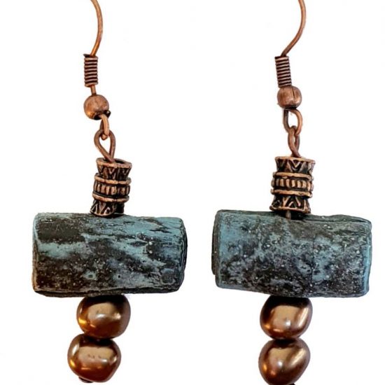 Multi Copper Earrings