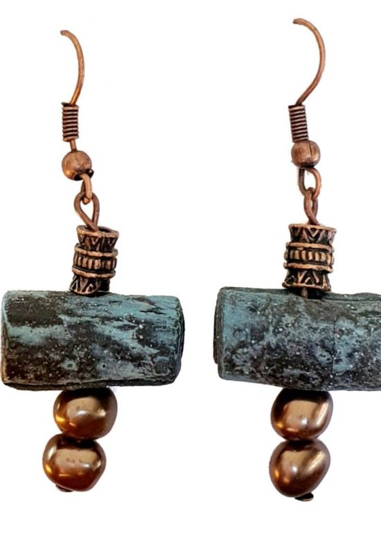 Multi Copper Earrings