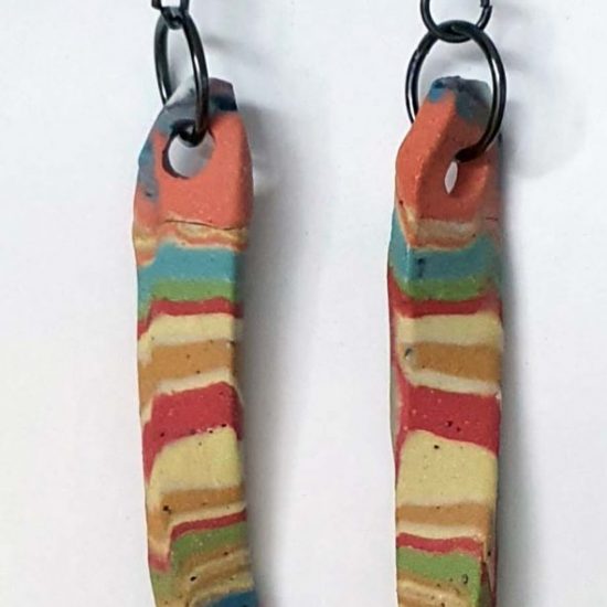 Rainbow Twist Earrings