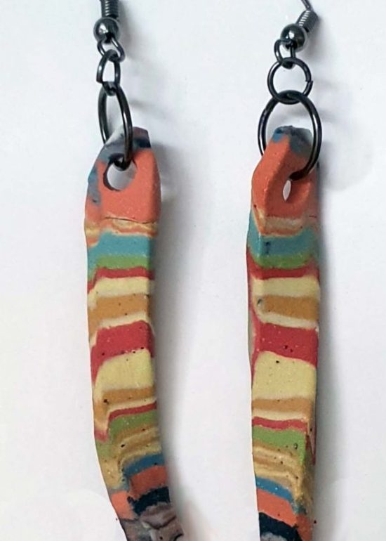 Rainbow Twist Earrings