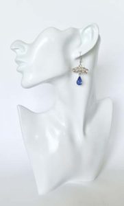 Royalty Earrings 3.5cm x 2.5cm - Deanna Roberts Studio