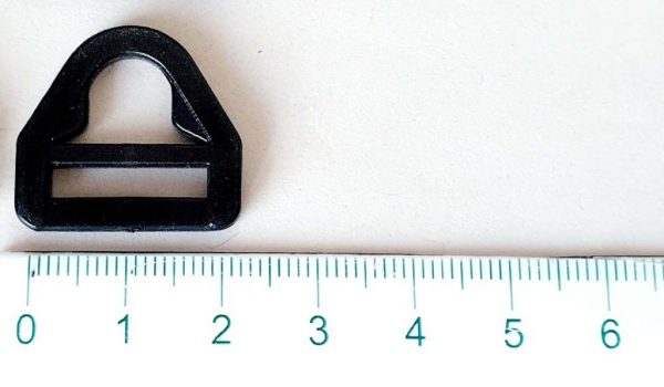 Tri-glide triangular slide clip & strap adjuster plastic buckles (5-pack)