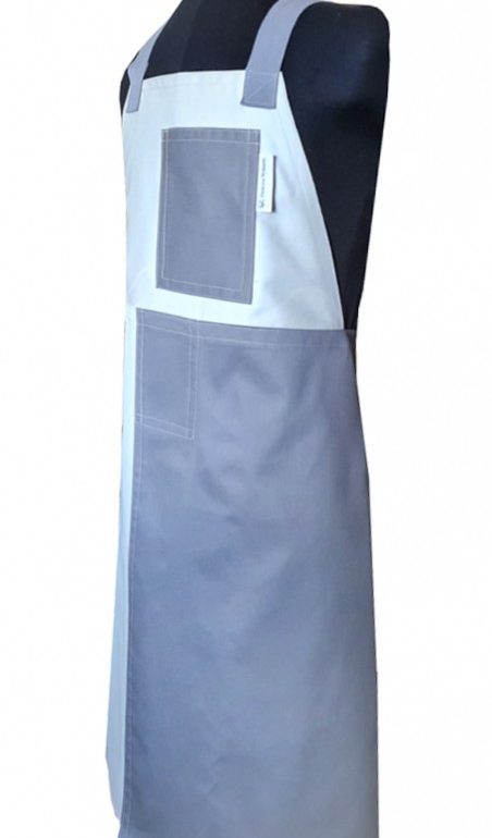 Simplicity Split-leg apron (78 x 86) Crossover back - Deanna Roberts Studio
