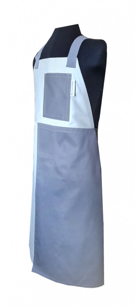 Simplicity Split-leg apron (78 x 86) Crossover back - Deanna Roberts Studio