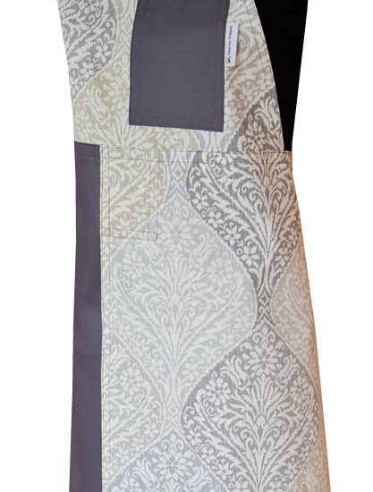 Alpine Split-leg apron (78 x 88) with adjustable neck strap and waist ties - Deanna Roberts Studio