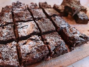 Flourless Avocado Chocolate Brownies - Deanna Roberts Studio