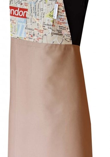 London Split-leg apron (78 x 88) with adjustable neck strap and waist ties - Deanna Roberts Studio