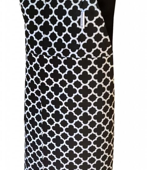 Jazz Split-leg apron (79 x 89) with Crossover back - Deanna Ro berts Studio