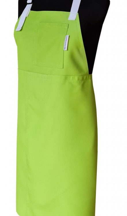 Aspar Split-leg apron (88 x 80) with adjustable neck strap & waist ties - Deanna Roberts Studio
