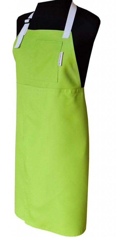 Aspar Split-leg apron (88 x 80) with adjustable neck strap & waist ties - Deanna Roberts Studio