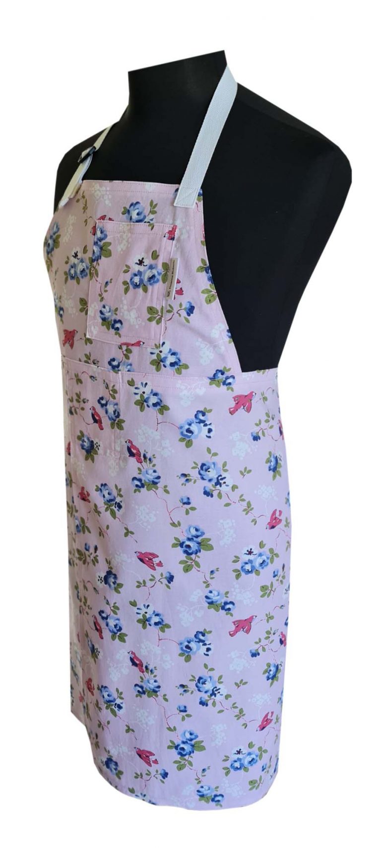 Sweet Aroma Split-leg Apron 77 x 87 with adjustable neck strap & waist ties - Deanna Roberts Studio