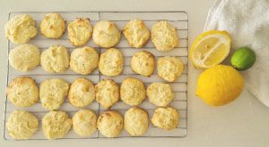 Gluten Free Lemon Drop Cookies - Deanna Roberts Studio