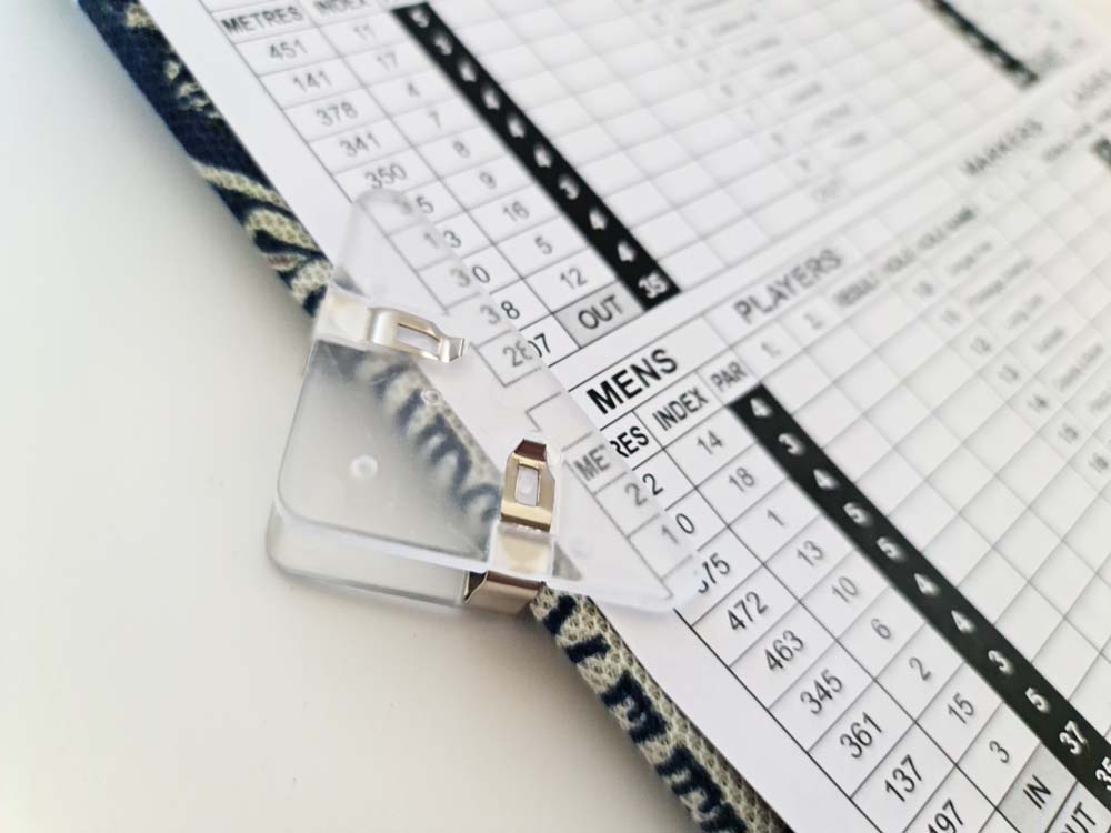 Golf score card boards - Deanna Roberts Studio